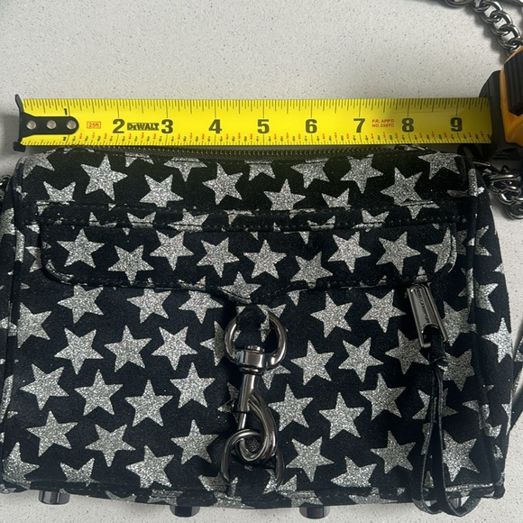 Silver star Rebecca Minkoff M.A.c purse - Picture 6 of 7